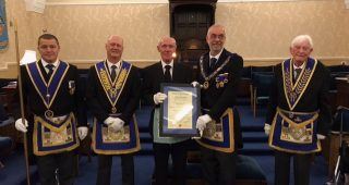 Double Celebration For Plessey Lodge