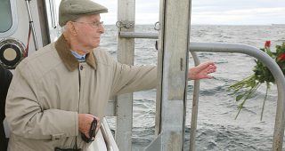 One Of The Last Remaining War Veterans, And Northumberland Freemason, Makes Poignant Return To Scapa Flow