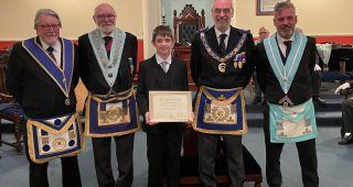 The Future Of Northumberland Freemasons Honoured By Provincial Grand Master