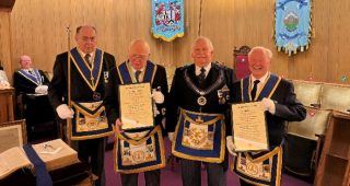 Double Celebration For Lodge De Loraine