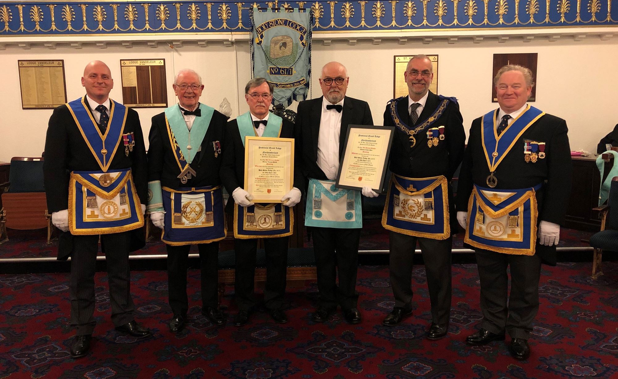 Double Anniversary Celebrations For Holy Stone Lodge | Provincial Grand ...