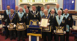 Eddie Ducker’s Flying High Reaching Sixty Years in Masonry