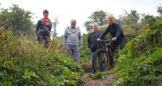 Northumberland Freemasons Make Mountains Out Of Molehills With Generous Grant To Rothbury Bike Park