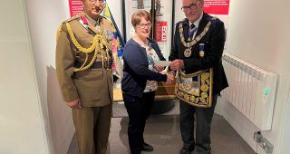 Northumberland Freemasons Bring A Little Magic To The Fusiliers Museum Of Northumberland