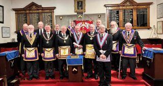 Sesquicentennial Celebrations For Hotspur With Coquetdale Lodge Of Mark Master Masons