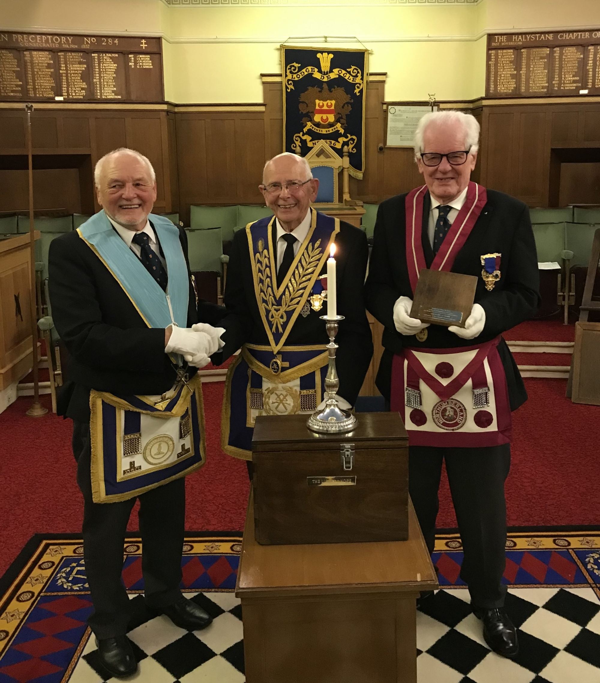 The Light Of Hope At Lodge De Ogle | Provincial Grand Lodge of ...