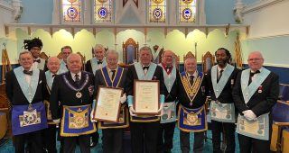 50 Years For Two Freemasons, Man And Boy, And An Installation All In One Night At St John’s Lodge