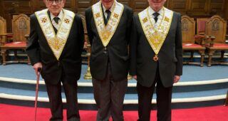 Northumberland Freemasons Receive Higher Degrees