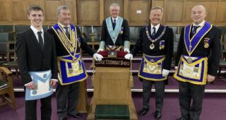 Northumberland Freemason Re-unites Durham Freemasons With Their History