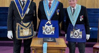 Northumbrian Masters Lodge Welcomes Back Mike Neville