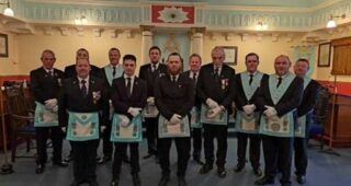 Homelyn Lodge No.6075 Turns The Air Blue
