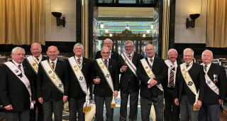Grand Ranks At Great Queen Street For Northumberland Masons