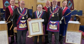 Double Celebration At De Loraine Chapter