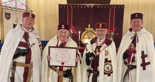 Fifty Years Of Knight Templar Service