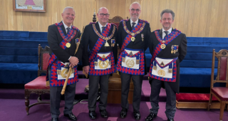 2nd Provincial Grand Principal Invested at Fern Avenue