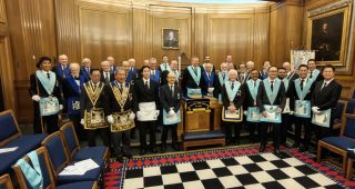 North to South Meets East and West: A Special Fraternal Visit by Newcastle’s Oriental Lodge to London