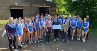 Freemasons Oarsome Donation to Rowers