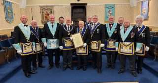 Beaconsfield Lodge Celebrates 50 Years of Service for WBro Fred Tovey